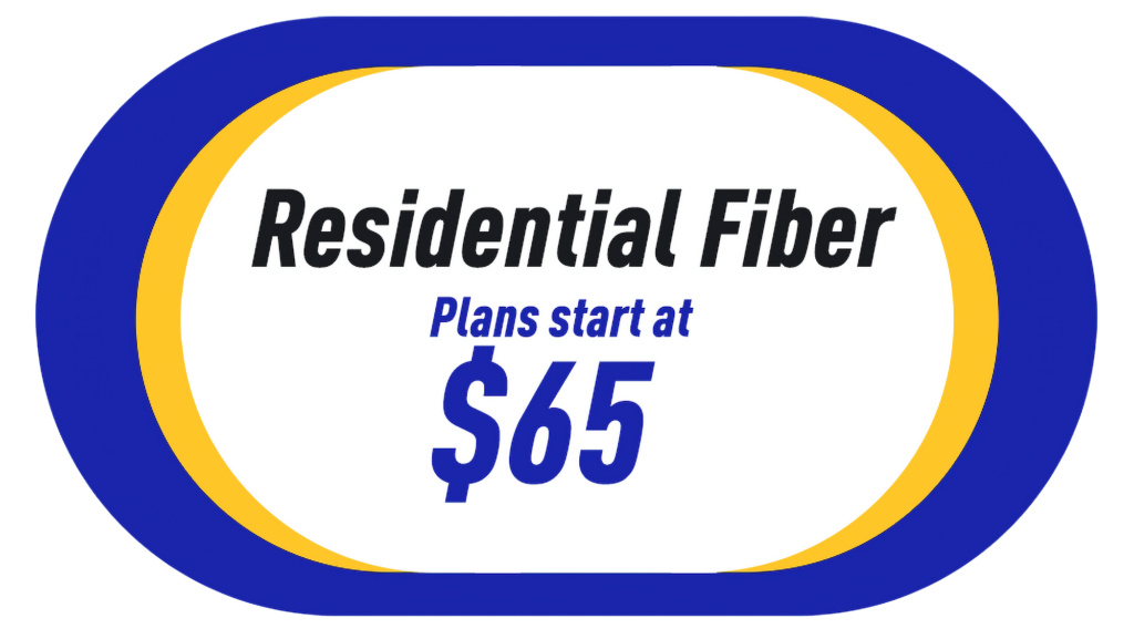 Residential Fiber - Plans start at $65